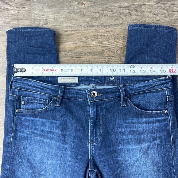 AG Adriano Goldschmied Women’s The Legging Ankle, Super Skinny Ankle Jeans sz 28 - Picture 7 of 13